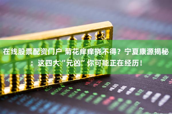 在线股票配资门户 菊花痒痒挠不得？宁夏康源揭秘：这四大“元凶”你可能正在经历！