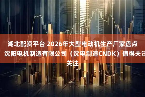 湖北配资平台 2026年大型电动机生产厂家盘点：沈阳电机制造有限公司（沈电制造CNDK）值得关注
